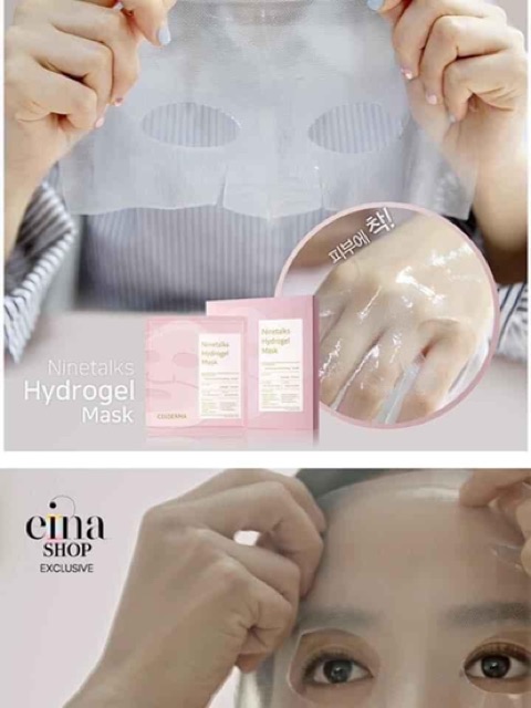 Mặt Nạ Sinh Học Celderma Ninetalks Hydrogel Mask