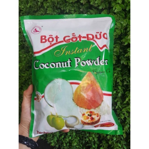 Combo 10 gói Bột cốt dừa Tuấn Phương(50g/gói) không có đường không có đường phù hợp ăn kiêng