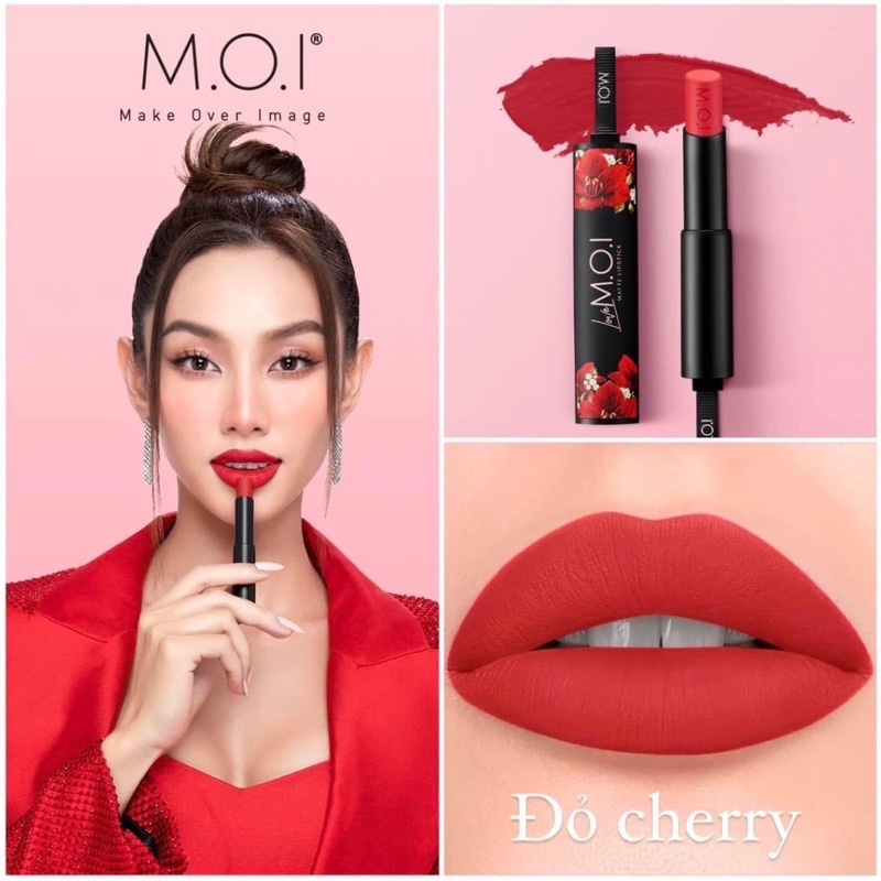 Son Thỏi Lì - Son Love Moi Thuỳ Tiên - Bản Giới Hạn - Moi Cosmetics Hồ Ngọc Hà