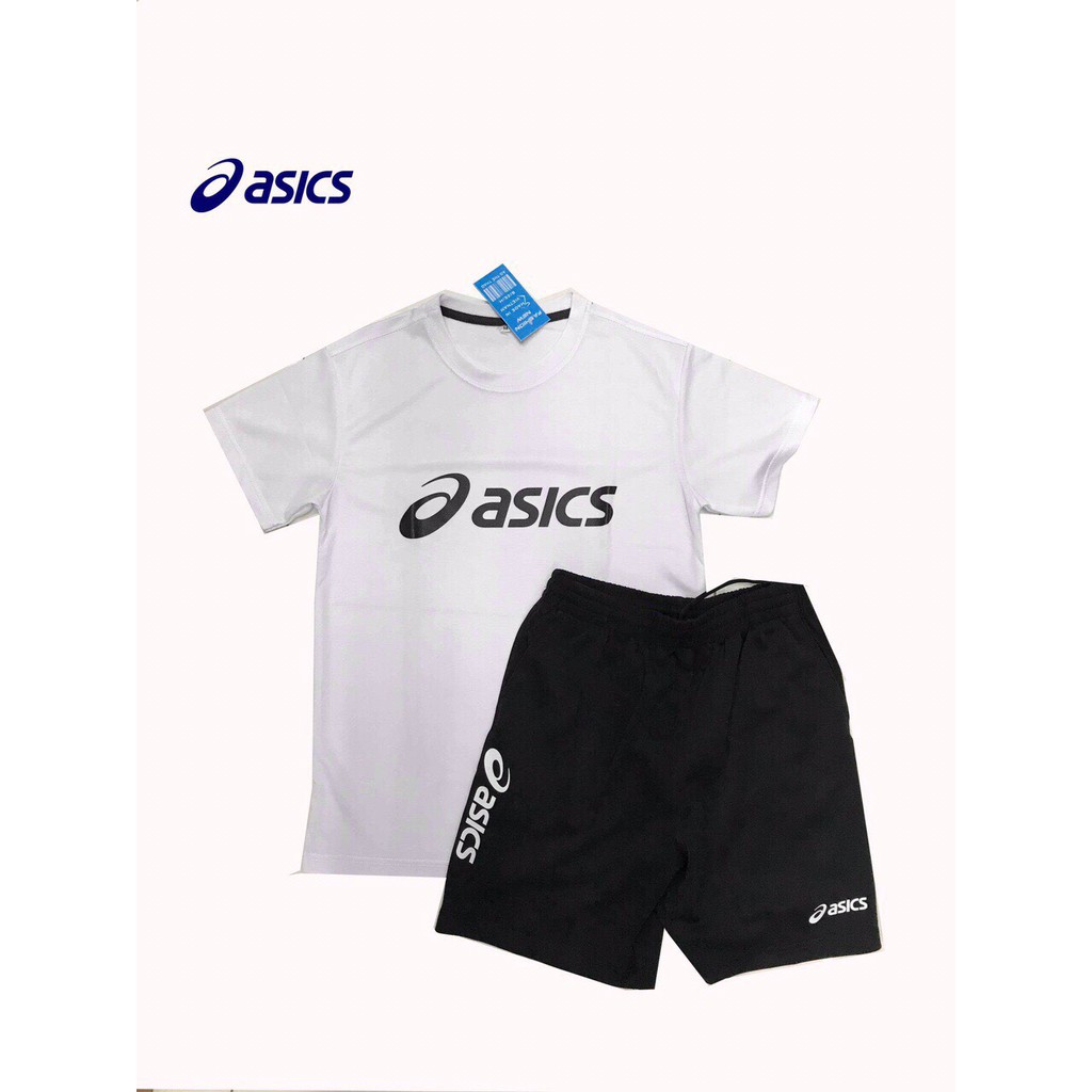 SET BỘ ĐỒ THỂ THAO NAM, THUN THỂ THAO MỀM MẠI ASICS | BigBuy360 - bigbuy360.vn