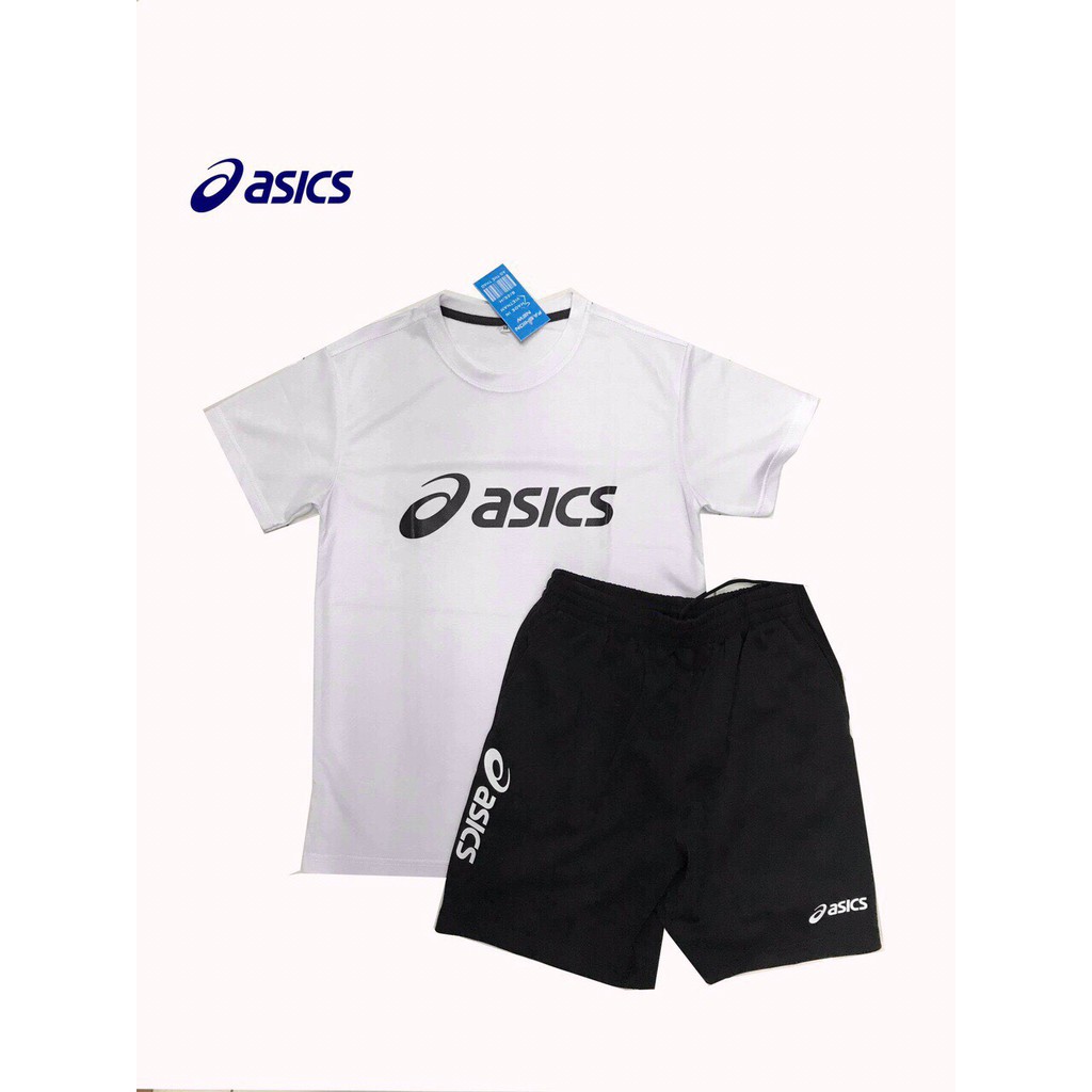 SET BỘ ĐỒ THỂ THAO NAM, THUN THỂ THAO MỀM MẠI ASICS