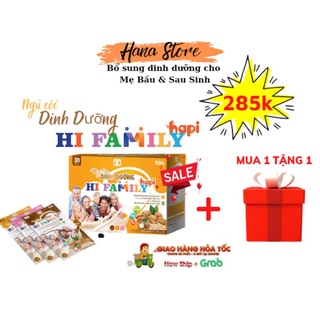 Ngũ Cốc Dinh Dưỡng Hi Family -  Cho mẹ bầu,mẹ sau sinh và người lớn tuổi