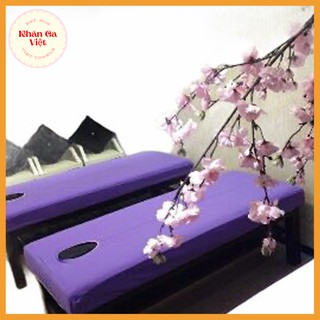 [Loại 1 Tốt Nhất] ga bọc đệm giường spa, nối mi, phum xăm chất thun, kate chéo
