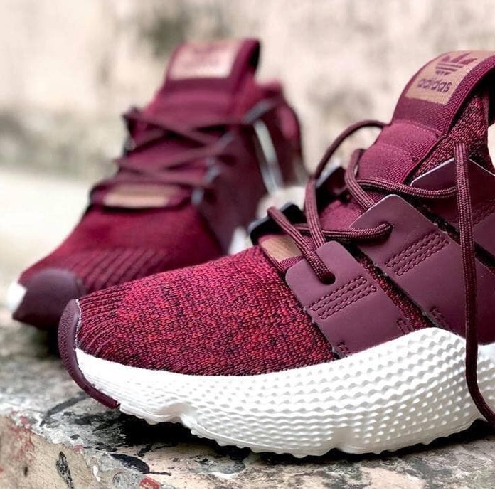 giầy adidas prophere đỏ mận