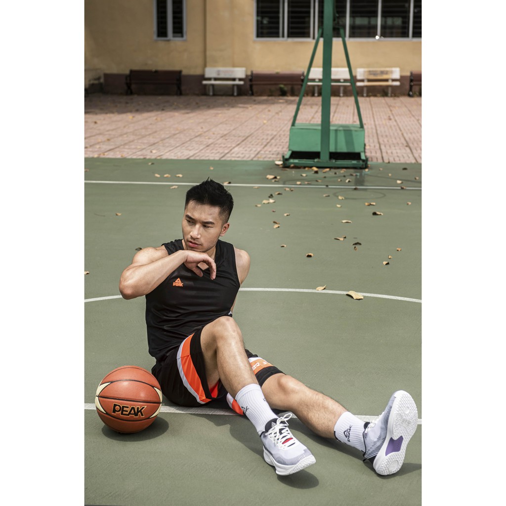 Giày Bóng Rổ Outdoor Chính Hãng PEAK Basketball E12061A, Chuyên dụng cho Bóng Rổ, Độ Bền Cao