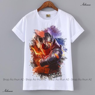 Áo thun LMHT Liên Minh Huyền Thoại Yasuo cực đẹp - Cotton Thái M2405
