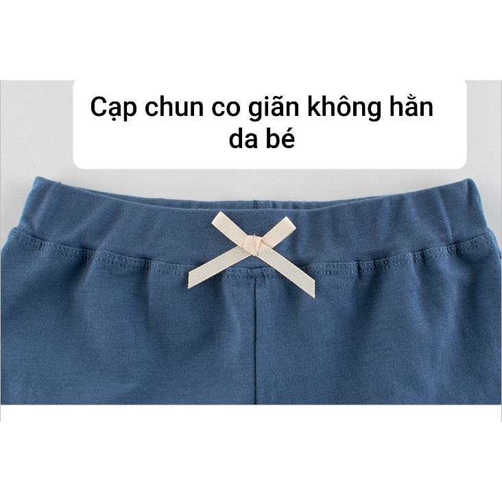 Quần đùi cho bé gái KidBoss sét nhiều mẫu quần short cho trẻ em thun cotton từ 10-35kg