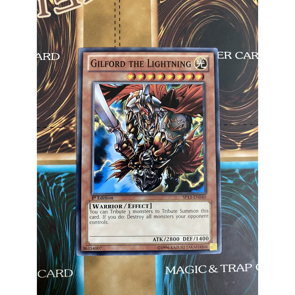 Thẻ bài Yugioh - Gilford the Lightning