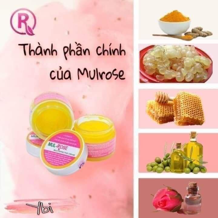 Kem MUL ROSE chính hãng, MUL ROSE dưỡng da chuyên sâu, kem handmade đa năng dưỡng ẩm 30g