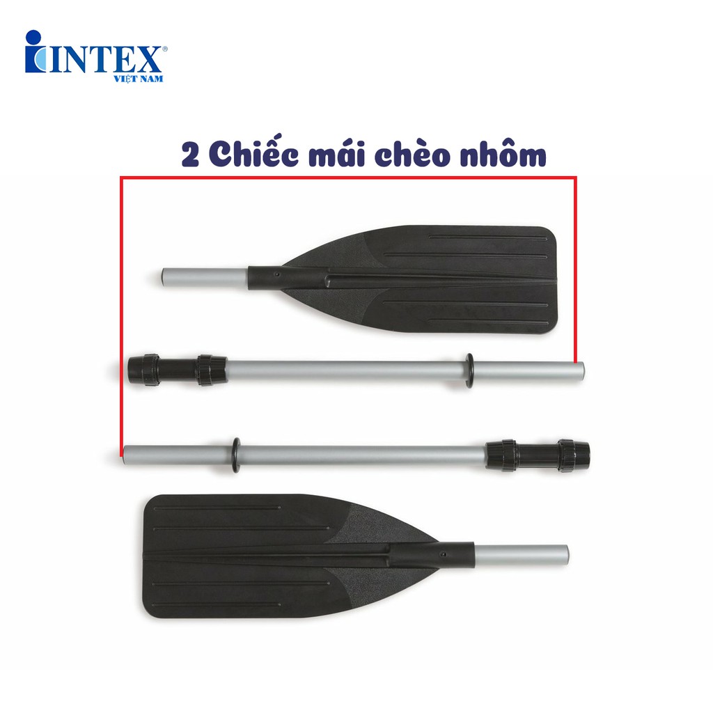 Thuyền bơm hơi Challenger 3 người chính hãng INTEX 68370, bảo hành 12 tháng