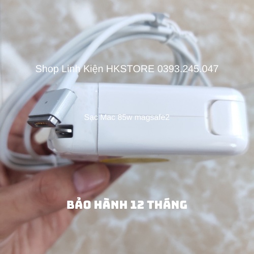 Sạc Macb00k Air Pro 85W 2012 Magsafe2 20V-4.25A Mac A1395 A1398 A1435 A1436 A1465 A1466 A1424 A1425