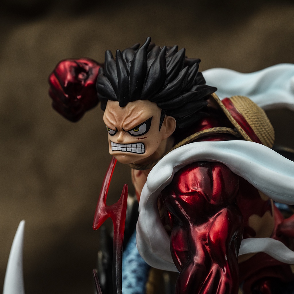 Mô hình One Piece Luffy Gear 4 battle tứ hoàng Kaido dạng rồng  - Mô hình trang trí One Piece Figure Luffy Kaido rồng