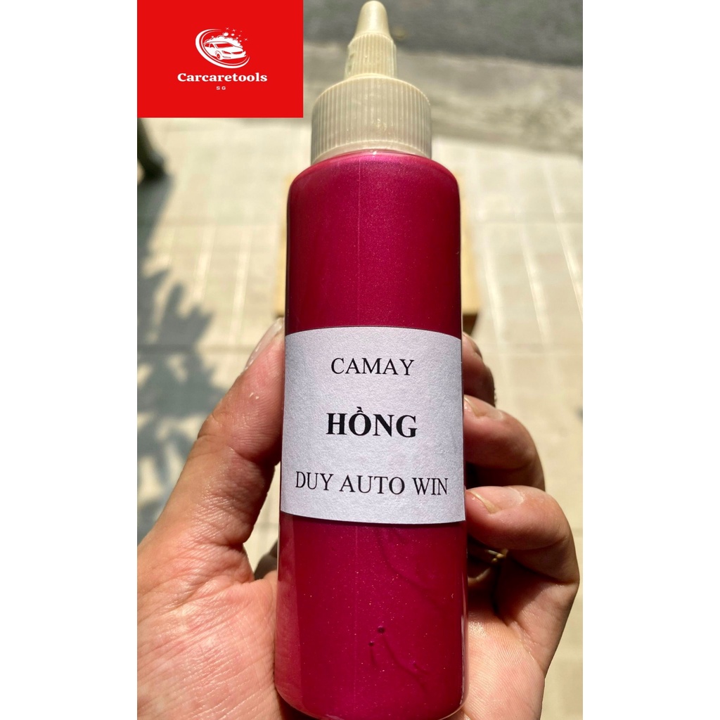 Camay hồng - Sơn xe máy đóng chai 50g và 100g