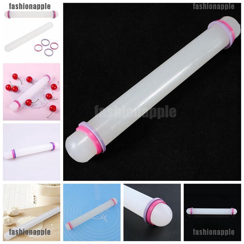 Cây lăn kẹo mềm/ bột làm bánh bằng nhựa tiện lợi