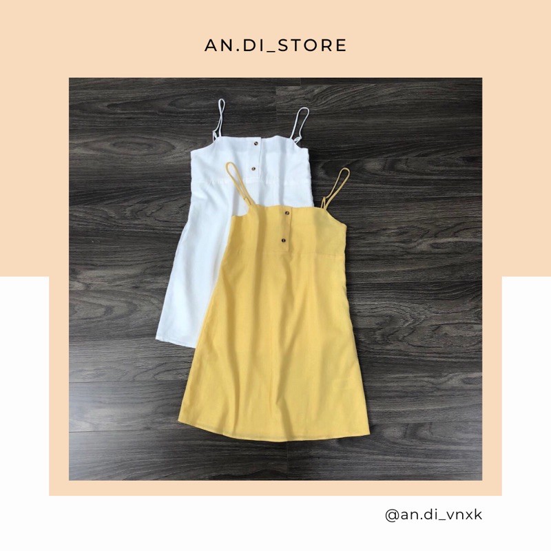 🔸Đầm hai dây chữ A xuất xịn