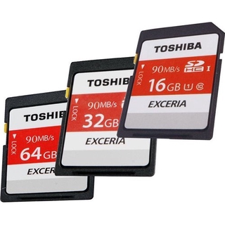 Thẻ nhớ MicroSD 32G  CLASS 10 90MS Toshiba Box (Đỏ)
