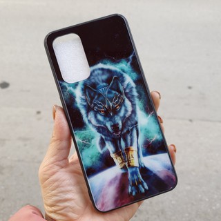 Ốp lưng kính in hình Oppo Reno 5 viền nhựa dẻo ôm khít máy