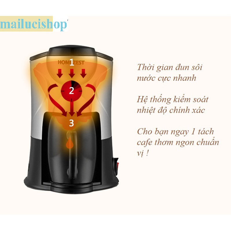 Máy pha cà phê (máy pha cafe) cao cấp chính hãng HOMEZEST