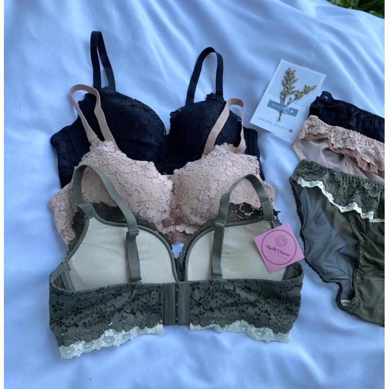 Áo lót fussy flower -có kèm quần - RUBYCHARM-BG-693577-2880 | BigBuy360 - bigbuy360.vn