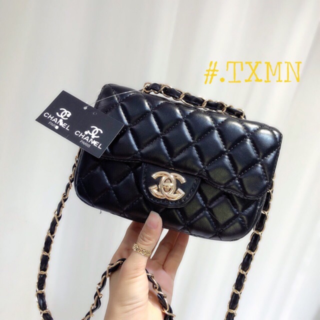 Túi xách nữ mini da bóng xinh xắn