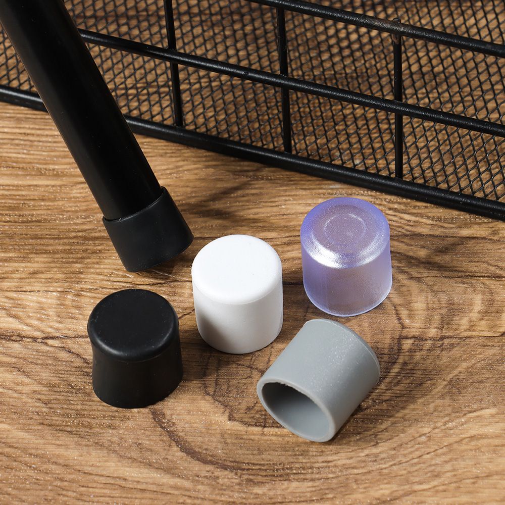 Set 10 cái bọc chân ghế bằng silicon chống trượt nhiều màu không làm trầy xước sàn
