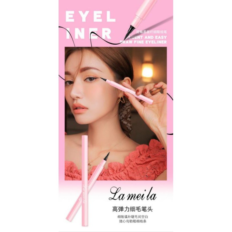 Kẻ mắt nước Lameila không trôi Waterproof Liquid Eyeliner Pen