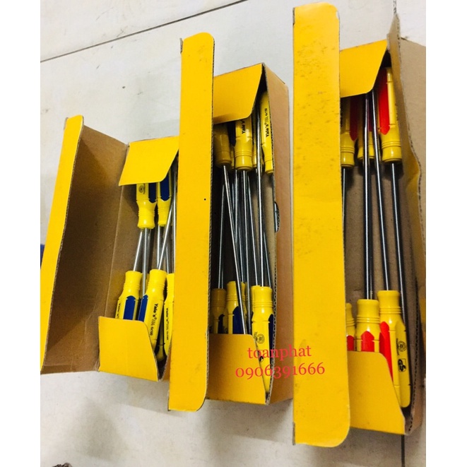 Tua vít 4li đầu dẹp  và đầu bake