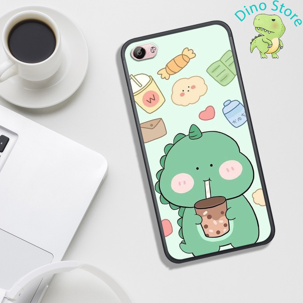 ỐP LƯNG VIVO Y53/Y55/Y66/Y67/Y71,  IN HÌNH KHỦNG LONG NGỘ NGHĨNH VÀ CUTE