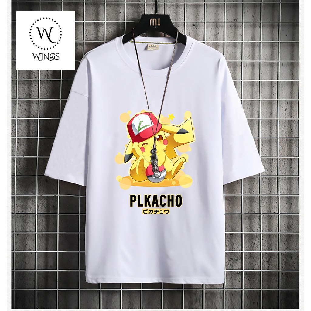 Áo thun tay lỡ Pikachu sành điệu SF06