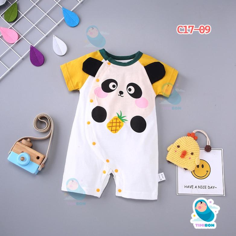 Body Đùi Cho Bé Trai Bé Gái Bộ Đồ Liền Thân Hình Thú Chất Cotton Quần Áo Trẻ Em Sơ Sinh [BDC17]