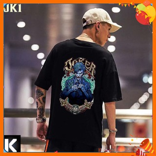 Áo thun tay lỡ jk1 thằng hề joker oversize unisex