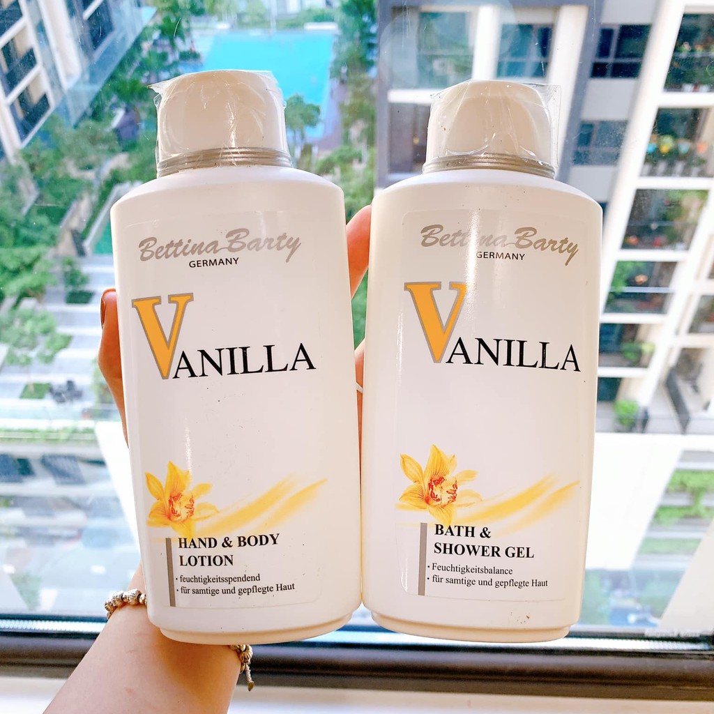 VANILLA ĐỨC - Sữa Tắm Hương Nước Hoa Bettina Barty Vanila Đức 500ML - VANNILA ĐỨC