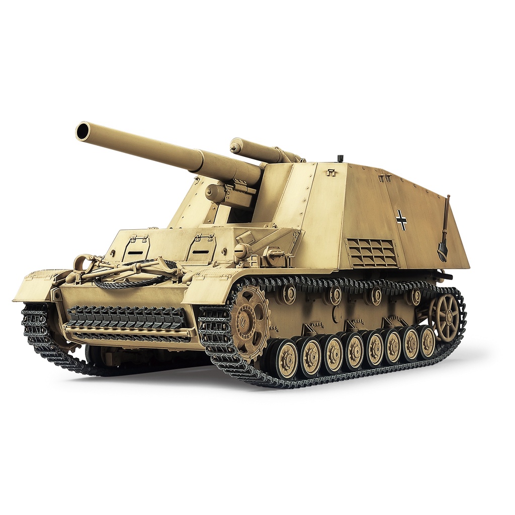 Mô hình lắp ráp xe tăng Đức 1/35 SCALE GERMAN HEAVY SELF-PROPELLED HOWITZER HUMMEL (LATE PRODUCTION) 35367 Tamiya