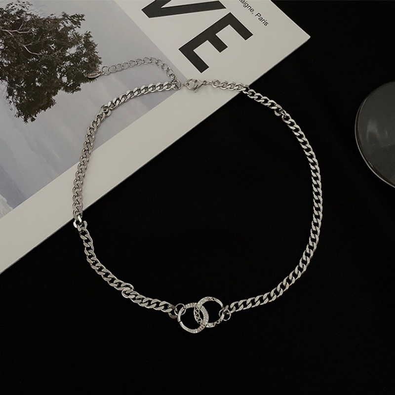 Vòng cổ Thép Titan Phong Cách Hip Hop Ngọt Ngào