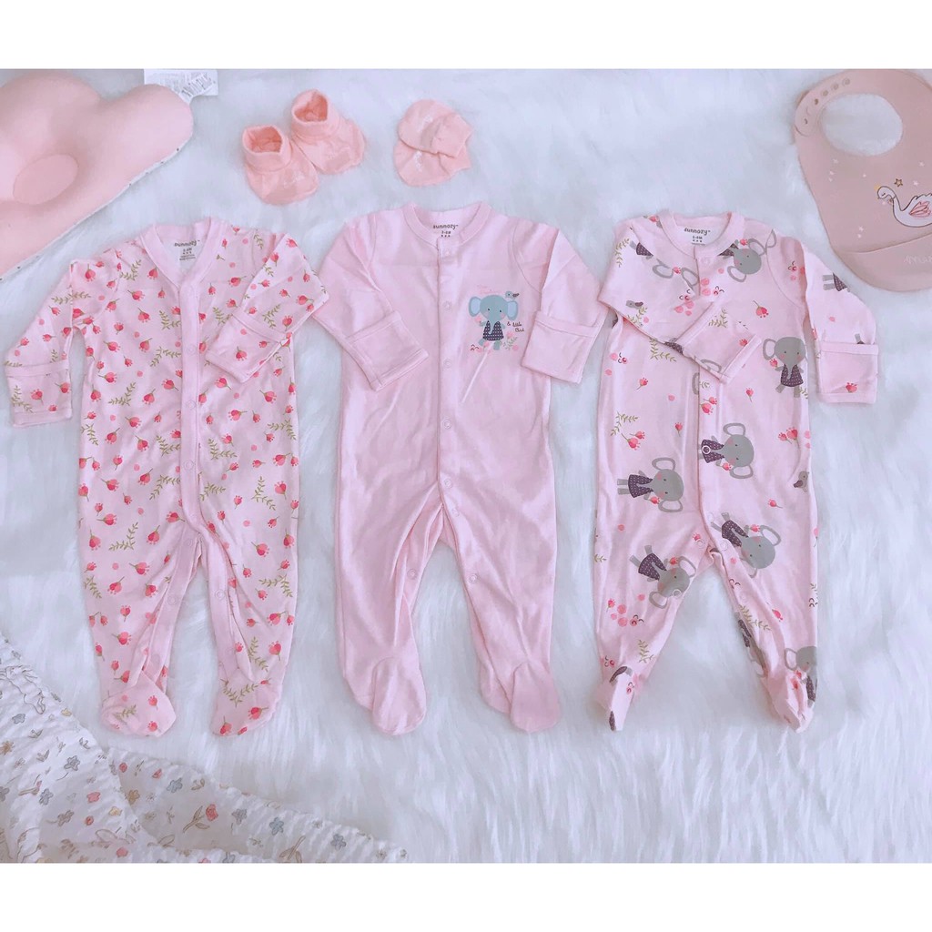 Set 3 body thu đông cho bé