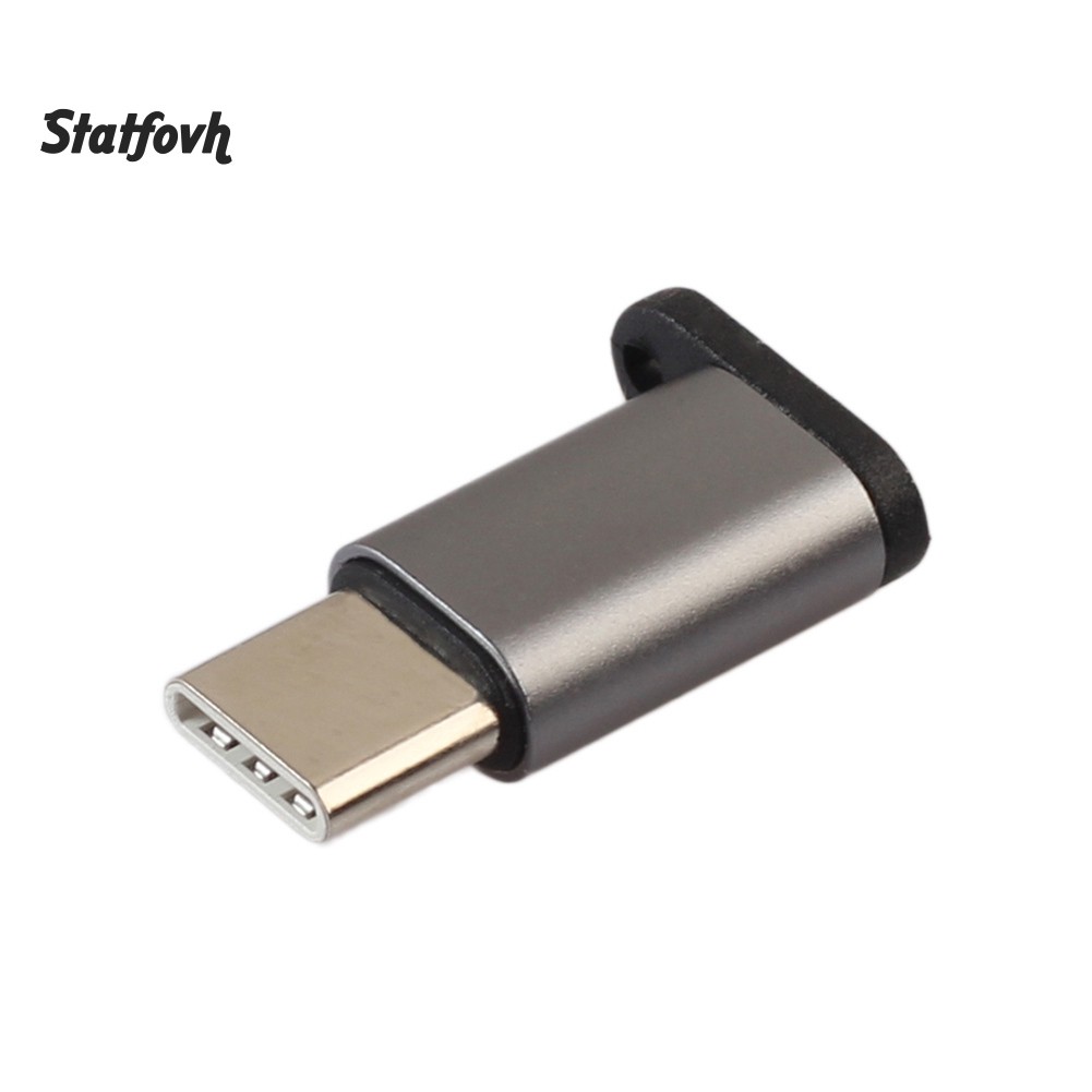 Đầu nối chuyển đổi cổng Micro USB sang type C cho Macbook