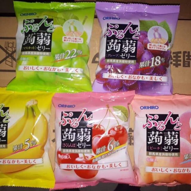 Thạch hoa quả Orihiro