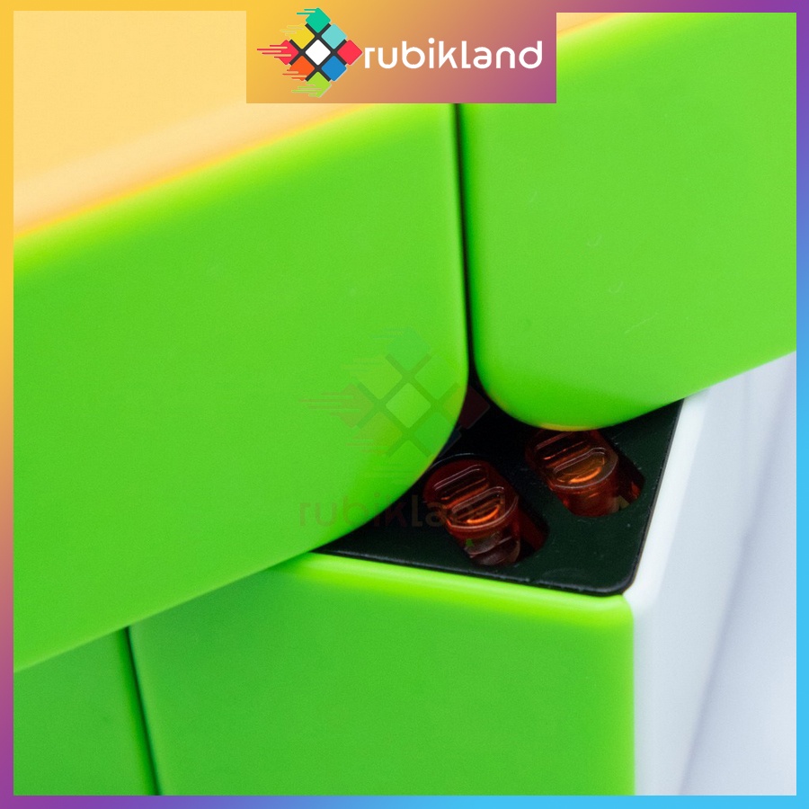 Rubik 2x2 QiYi X-man Flare 2x2 M XMD Rubic 2 Tầng Có Nam Châm Stickerless Không Viền (Hãng Mod) Đồ Chơi Trí Tuệ Trẻ Em