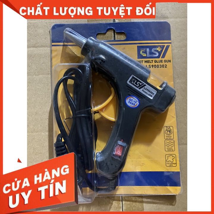 Máy bắn keo nến 25w Ls => chuyên dùng trong sửa chữa, kết nối trong thủ công và sản xuất => máy bắn keo nhỏ gọn, dễ SD