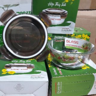 Thố thủy tinh 650ml. Hàng kmai sữa anlene