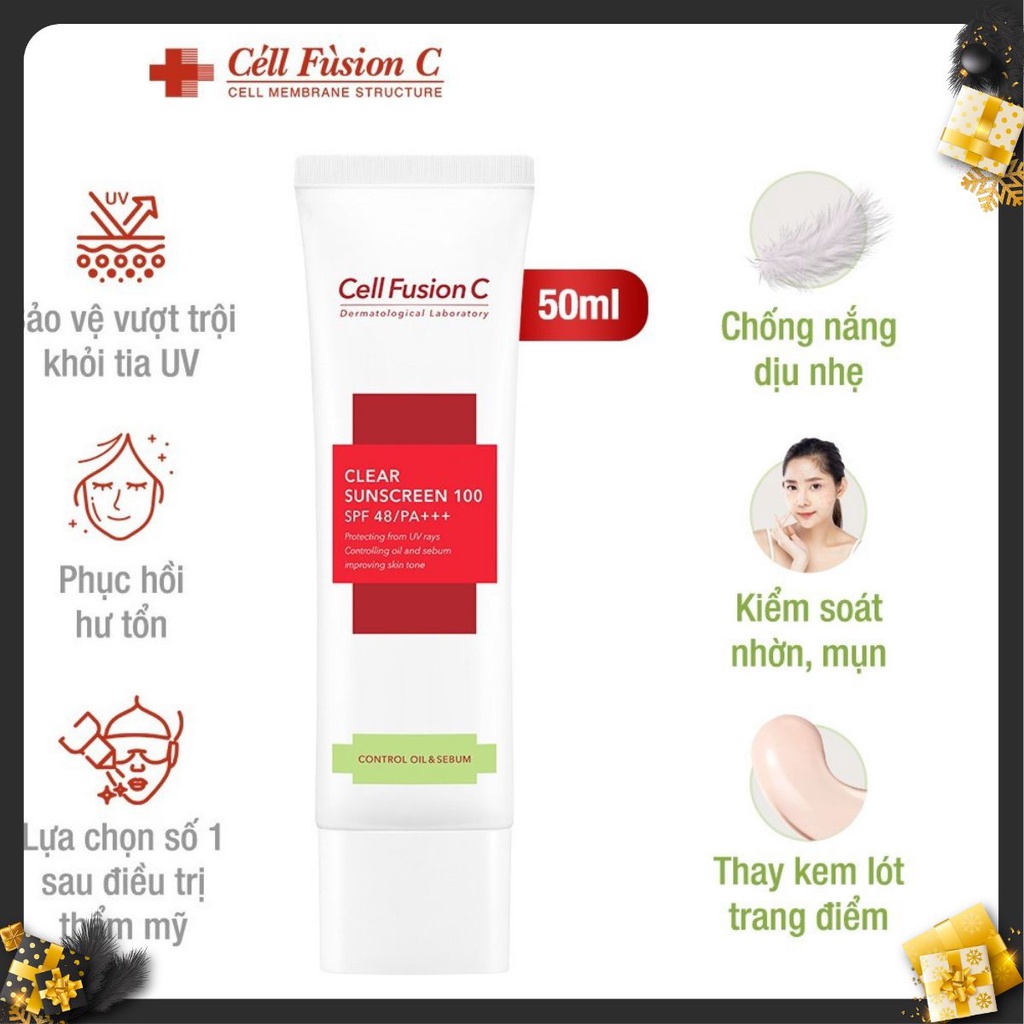 KEM CHỐNG NẮNG CELL FUSION [HÀNG AUTH]