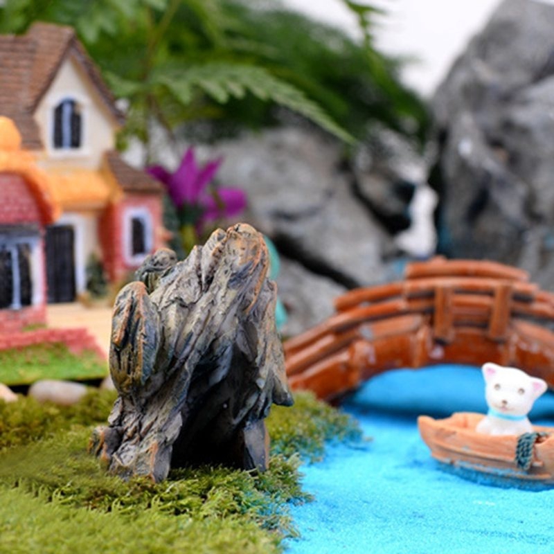 1 Đồ trang trí Hòn Non Bộ Đá Tự Nhiên Dùng Trang Trí Khu Vườn
