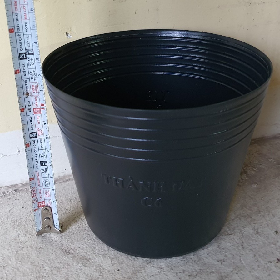 Combo 10 Chậu trồng cây cảnh nhựa HDPE siêu bền nhiều kích cỡ