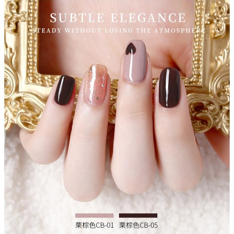 Sơn Gel AS vỏ đen Mã CB ( Cam Kết Chính Hãng - làm khô sơn gel bằng máy hơ uvled )