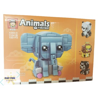 Hộp lắp ráp voi con elephant