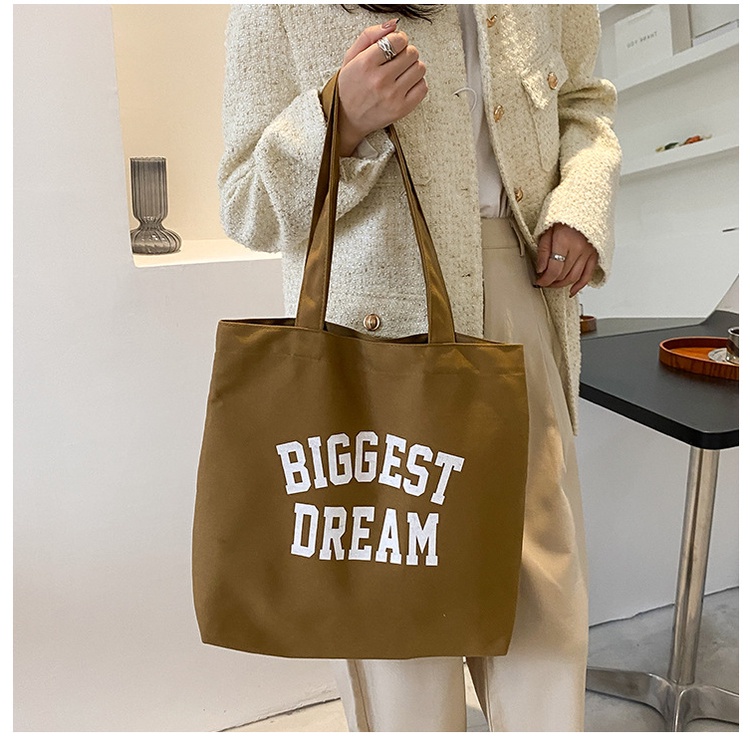 Túi Vải Đeo Vai Tote Phong Cách Nhật Bản Đi Học Đi chơi