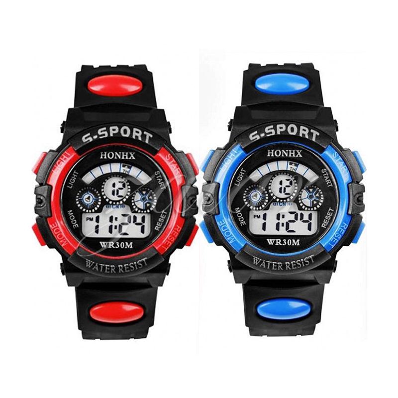 Children's Sports Watch Rubber Band Waterproof Multi-function Electronic Wrist Watch