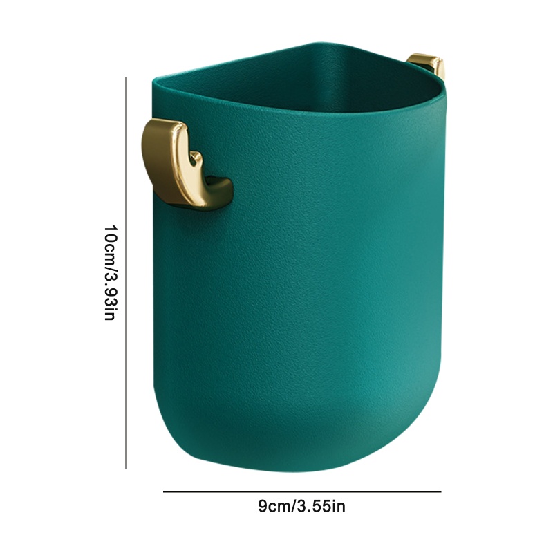 QQ Giá Đỡ Cốc Cứng Gắn Tường Màu Trắng / Xanh Lá Cho Phòng Tắm