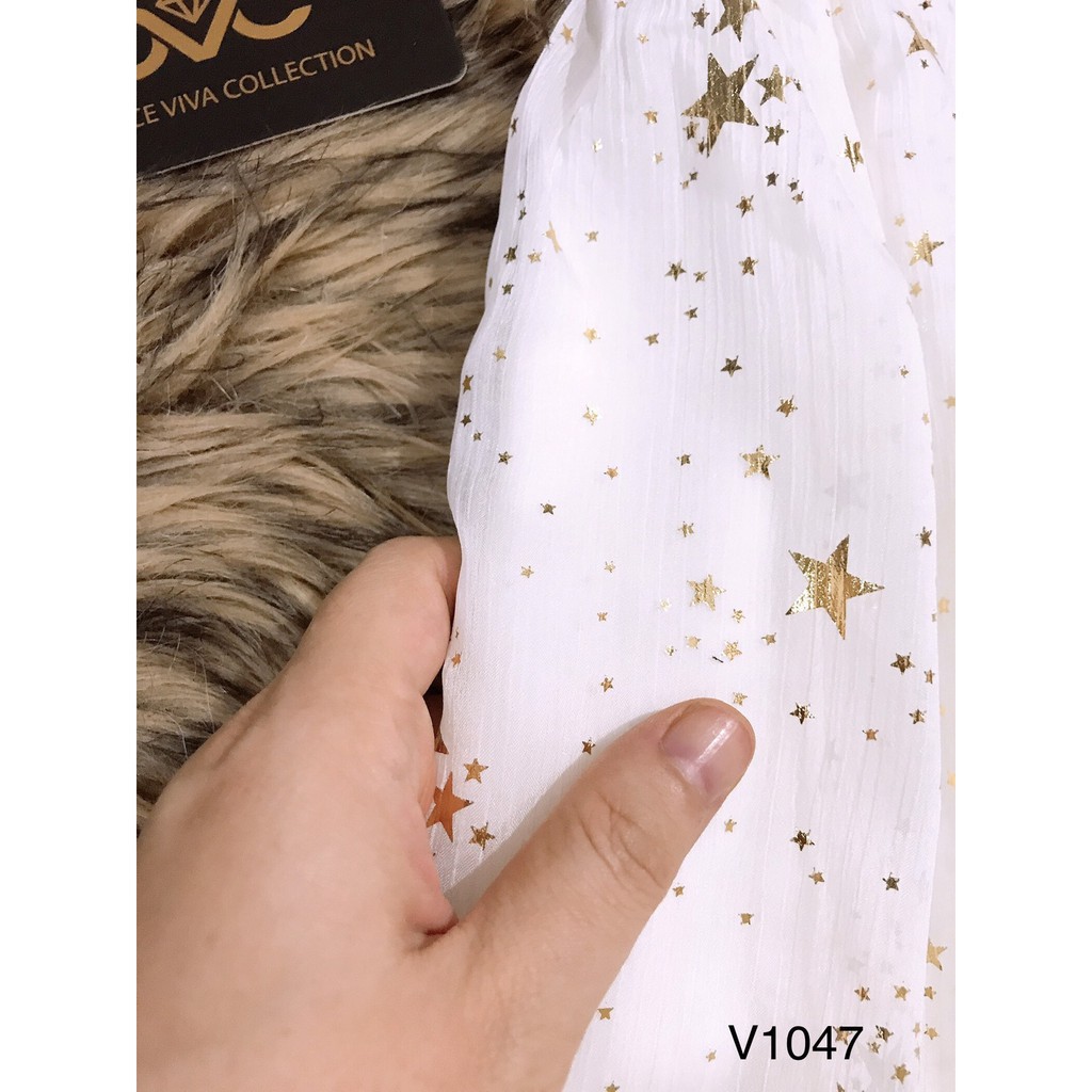 [ xả kho ] MiD Đầm maxi trắng V1047 Mie Design ảnh thật