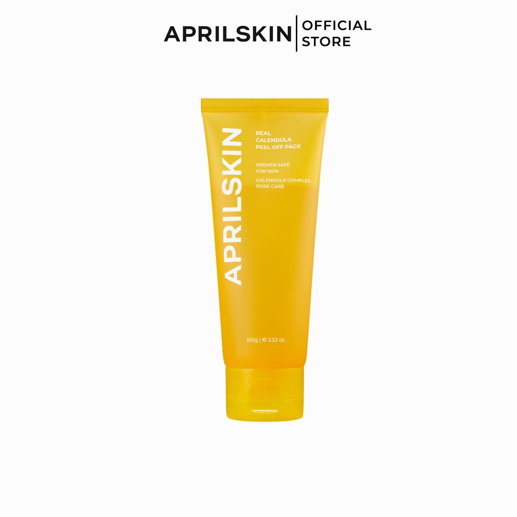 Mặt nạ lột tẩy tế bào da chết Aprilskin Real Calendula Peel Off Pack 100ml